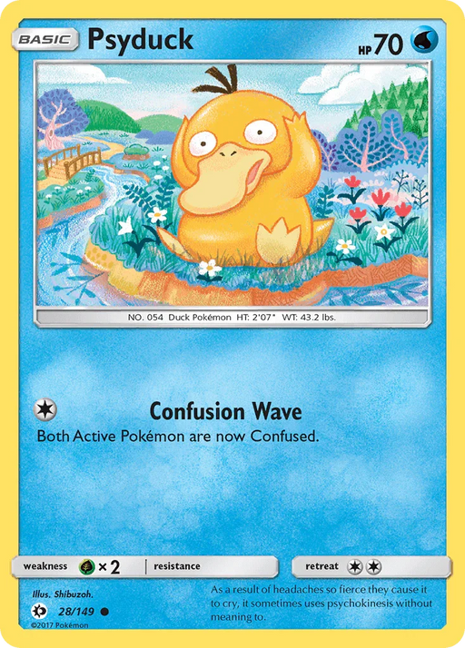 Psyduck (28/149) [Sun & Moon: Base Set] - for just $0.35! 