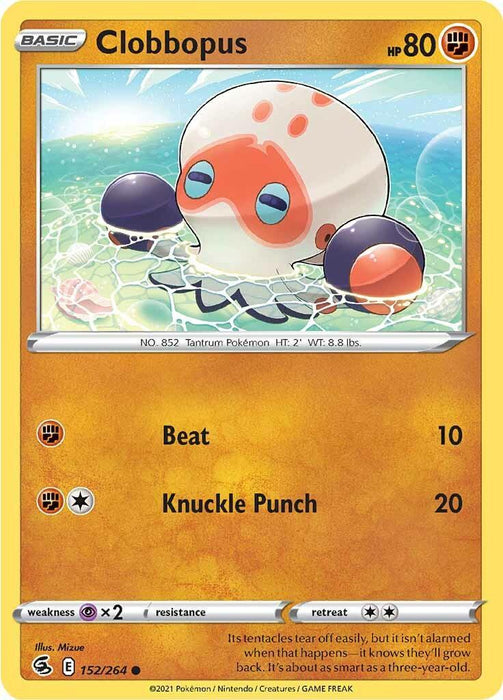 Clobbopus (152/264) [Sword & Shield: Fusion Strike] - for just $0.10! 
