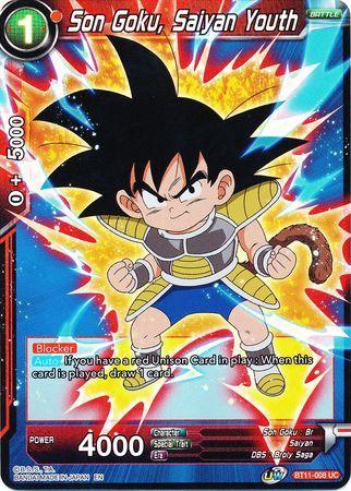 Son Goku, Saiyan Youth (BT11-008) [Vermilion Bloodline 2nd Edition] - for just $0.10! 