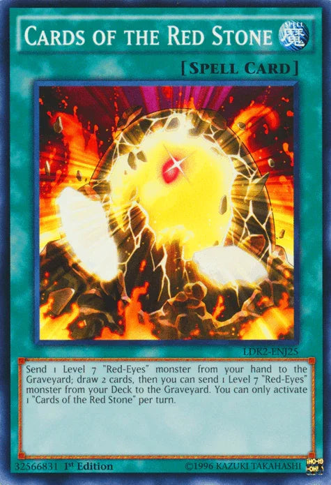 Cards of the Red Stone [LDK2-ENJ25] Common - for just $0.10! 