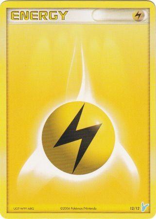 Lightning Energy (12/12) [EX: Trainer Kit 2 - Minun] - for just $0.15! 