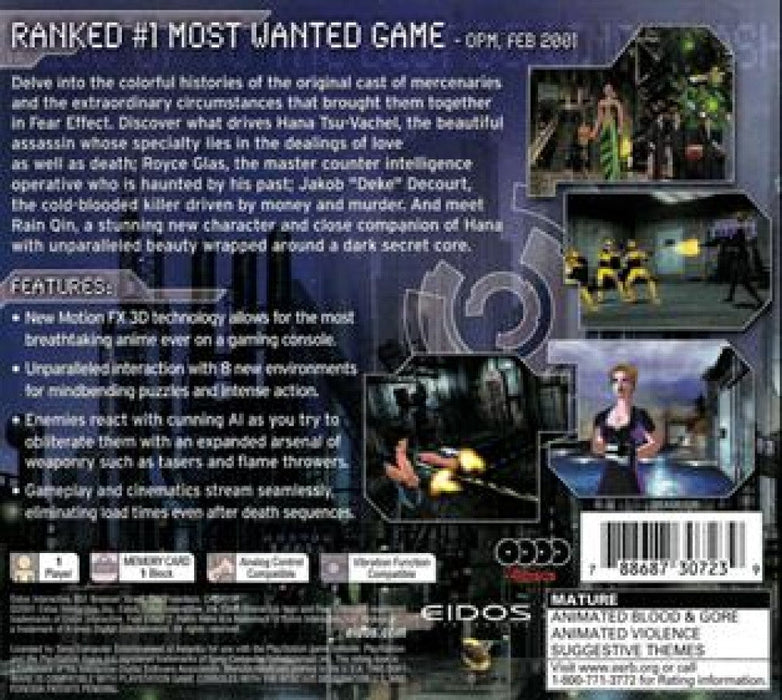 Fear Effect 2: Retro Helix – PlayStation 1 (PS1) - for just $49.99! 