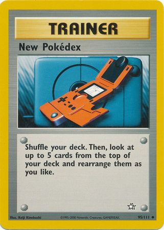 New Pokedex (95/111) [Neo Genesis Unlimited] - Just $0.10! Shop now at Retro Gaming of Denver