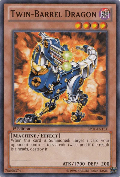 Twin-Barrel Dragon [BP01-EN154] Common - for just $0.20! 