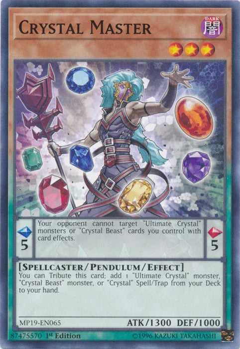 Crystal Master [MP19-EN065] Common - for just $0.10! 