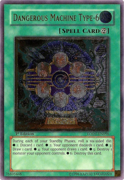 Dangerous Machine Type-6 [LODT-EN096] Ultimate Rare - for just $1.25! 