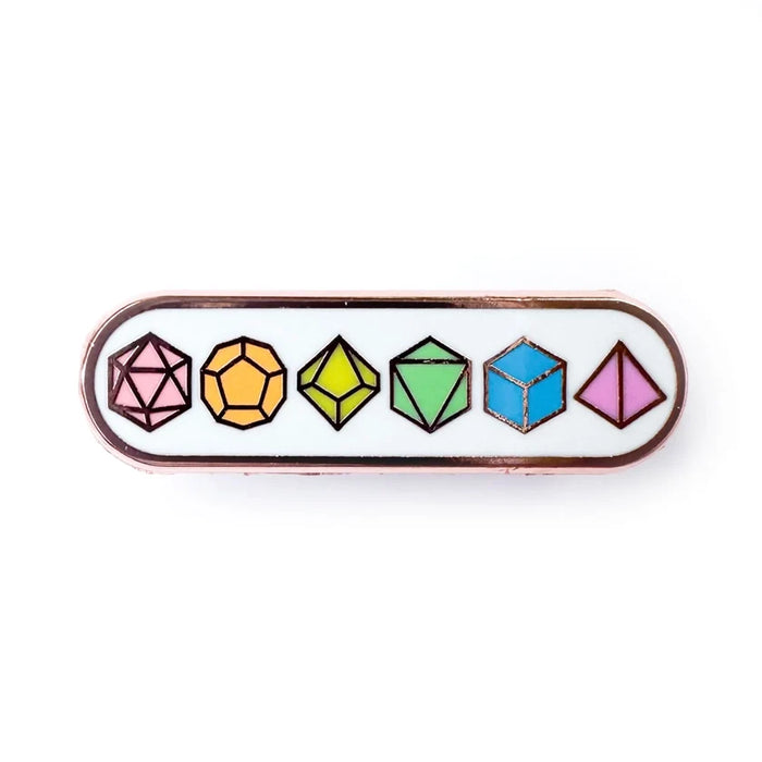 Pride Pals Personality Enamel Pin - Dice - for just $10! 