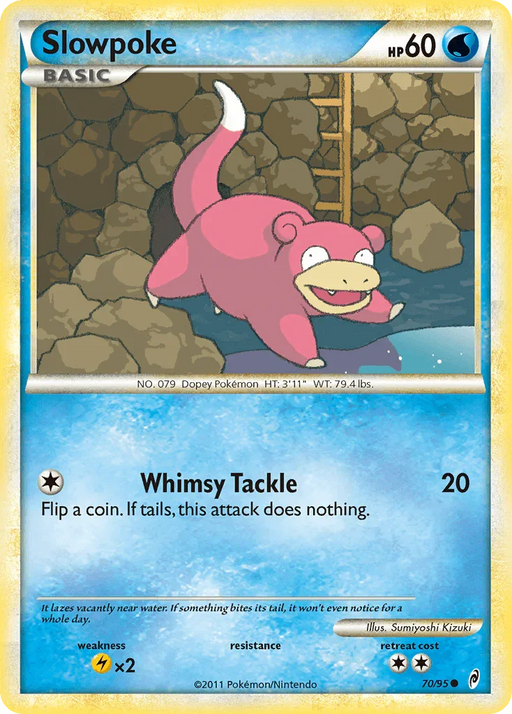 Slowpoke (70/95) [HeartGold & SoulSilver: Call of Legends] - for just $0.40! 