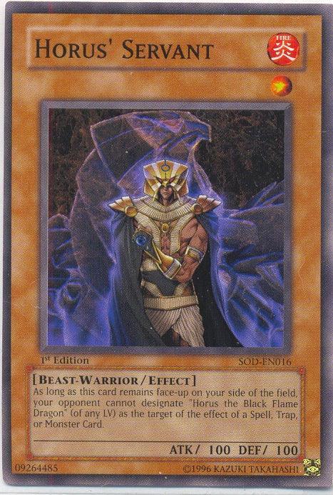 Horus' Servant [SOD-EN016] Common - for just $0.10! 