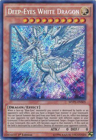 Deep-Eyes White Dragon [MVP1-ENS05] Secret Rare - for just $0.75! 