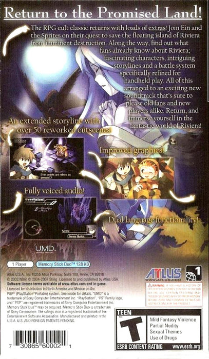 Riviera: The Promised Land – PlayStation Portable (PSP) - for just $23.99! 