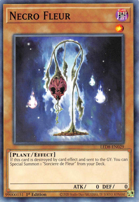 Necro Fleur [LED8-EN029] Common - for just $0.10! 