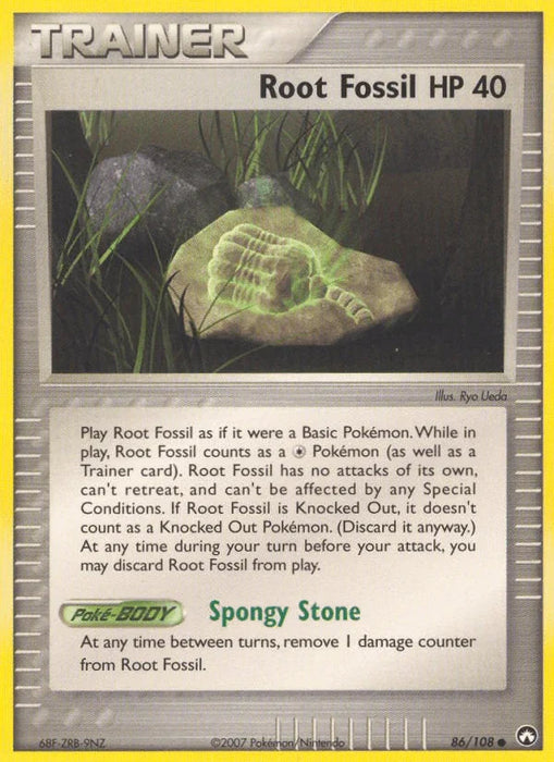 Root Fossil (86/108) [EX: Power Keepers] - for just $0.20! 
