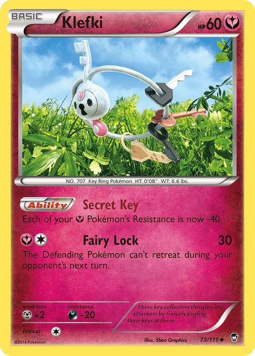 Klefki (73/111) [XY: Furious Fists] - for just $0.15! 