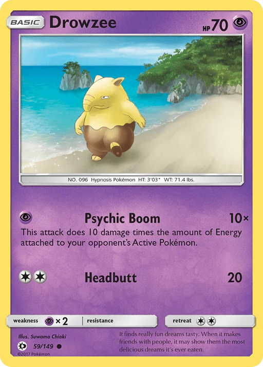 Drowzee (59/149) [Sun & Moon: Base Set] - for just $0.10! 