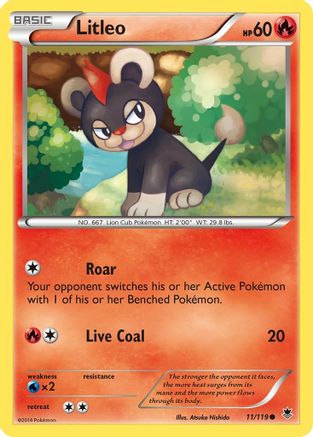 Litleo 011/119 - XY  Phantom Forces - for just $0.08! 