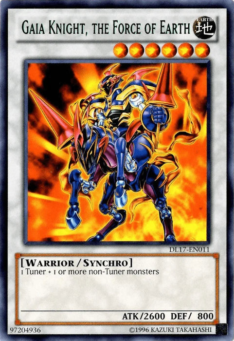 Gaia Knight, the Force of Earth (Green) [DL17-EN011] Rare - for just $1.70! 