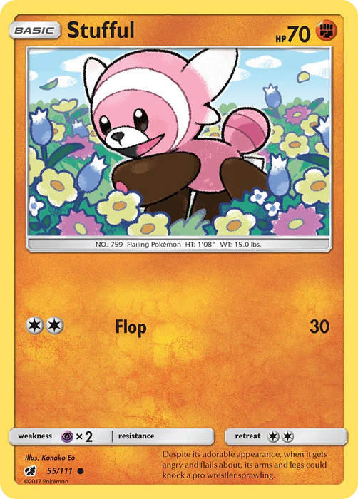 Stufful (55/111) [Sun & Moon: Crimson Invasion] - for just $0.10! 