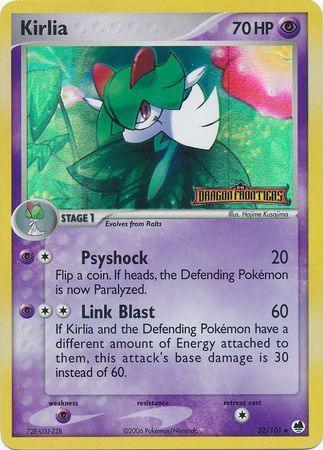 Kirlia (32/101) (Stamped) [EX: Dragon Frontiers] - for just $5.55! 