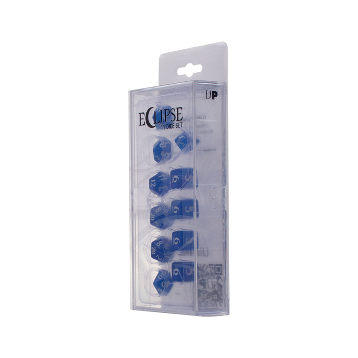 Ultra PRO: 11-Dice Set - Eclipse (Pacific Blue) - Just $9.95! Shop now at Retro Gaming of Denver