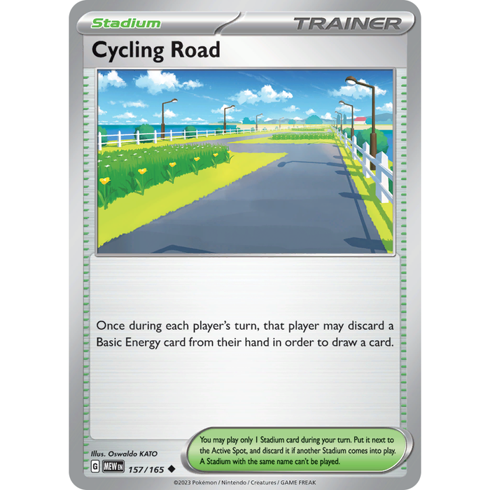 Cycling Road (157/165) [Scarlet & Violet: 151] - Just $0.05! Shop now at Retro Gaming of Denver