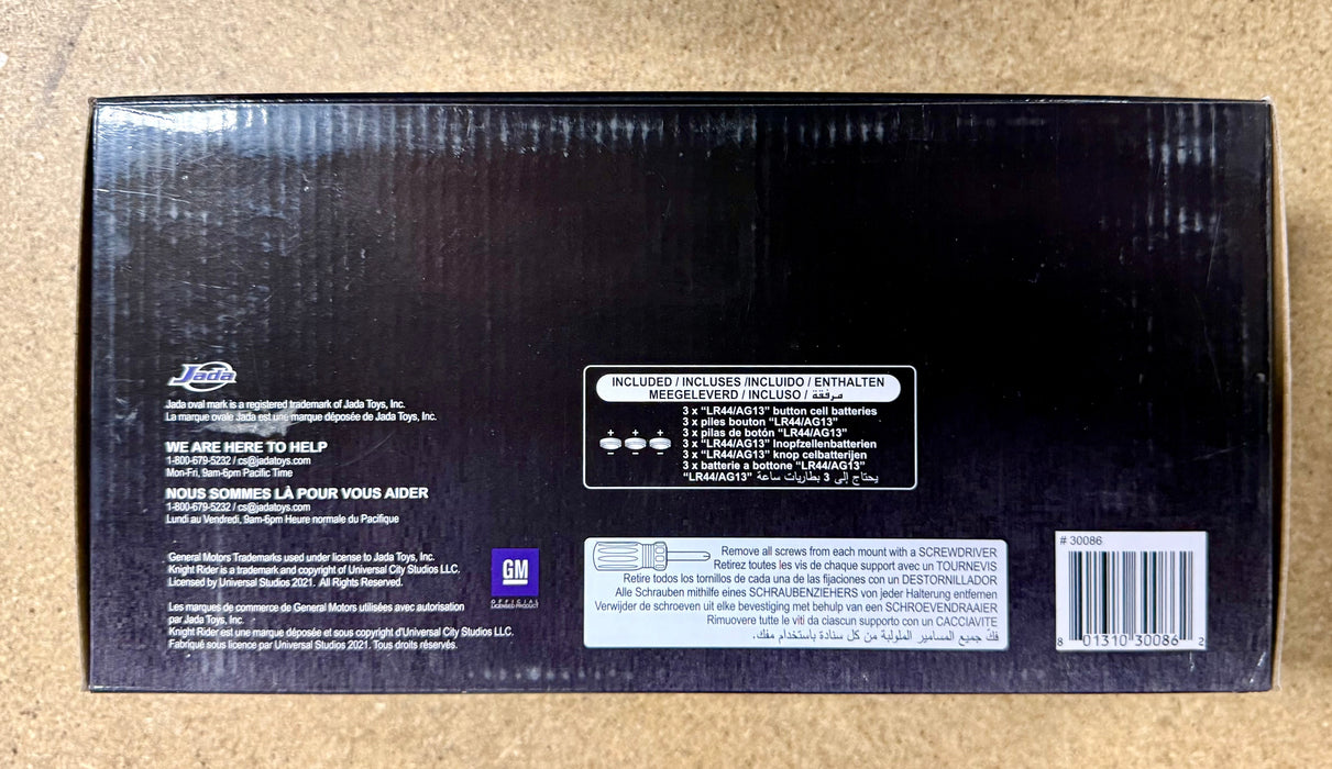 William Daniels Signed Knight Rider KITT 1:24 Car Box With JSA COA - for just $150! 