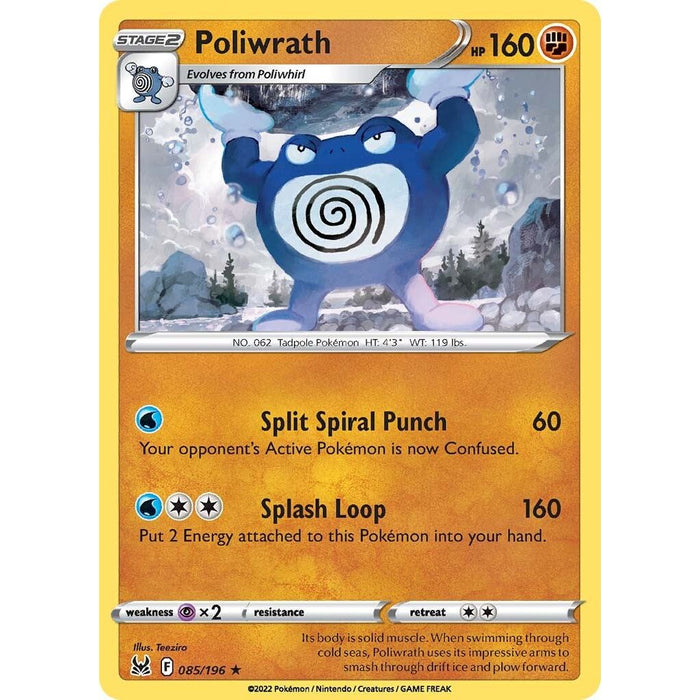 Poliwrath (085/196) [Sword & Shield: Lost Origin] - Just $0.07! Shop now at Retro Gaming of Denver