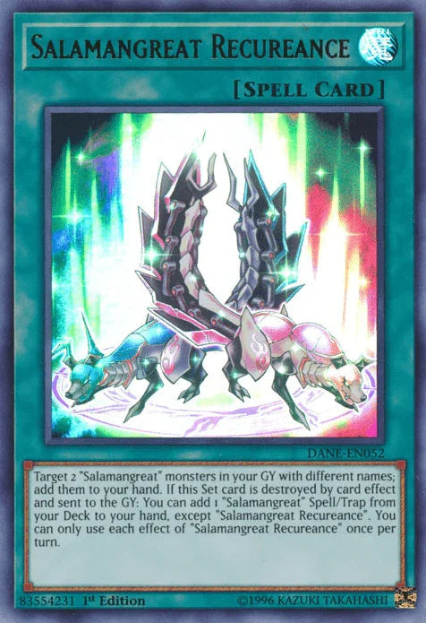 Salamangreat Recureance [DANE-EN052] Ultra Rare - for just $0.15! 