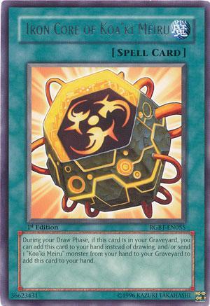 Iron Core of Koa'ki Meiru [RGBT-EN055] Rare - for just $0.10! 