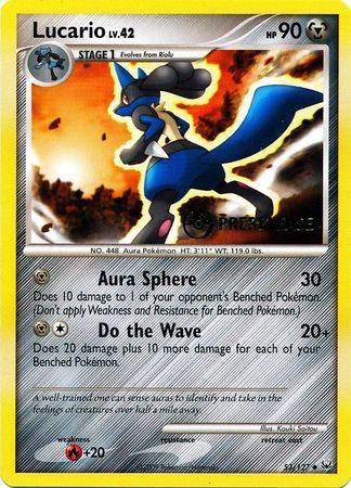 Lucario (53/127) (Prerelease Promo) [Diamond & Pearl: Black Star Promos] - for just $26! 