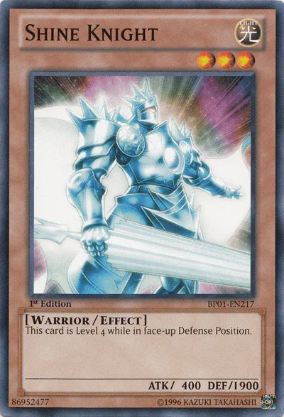 Shine Knight [BP01-EN217] Common - for just $0.10! 