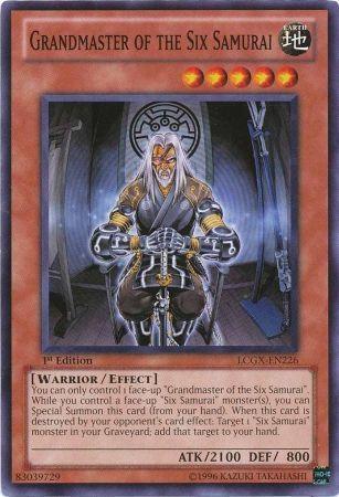 Grandmaster of the Six Samurai [LCGX-EN226] Common - for just $0.15! 