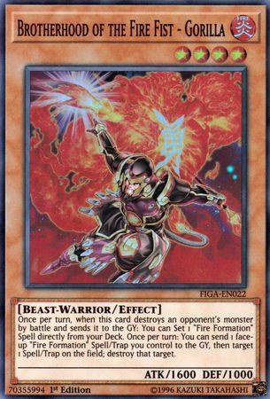 Brotherhood of the Fire Fist - Gorilla [FIGA-EN022] Super Rare - for just $0.10! 