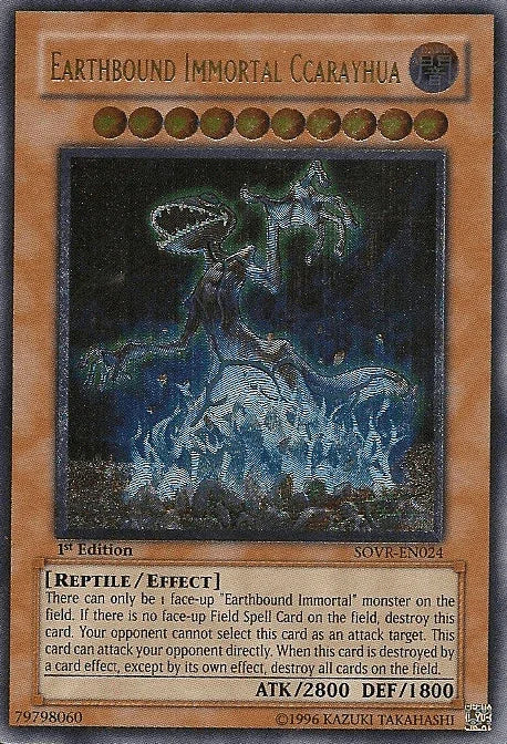 Earthbound Immortal Ccarayhua [SOVR-EN024] Ultimate Rare - for just $8.10! 