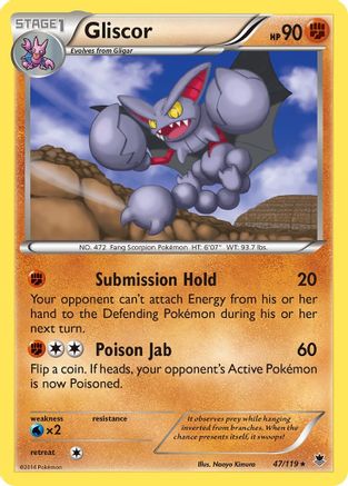 Gliscor 047/119 - XY  Phantom Forces - for just $0.19! 