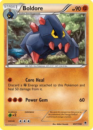 Boldore 049/119 - XY  Phantom Forces - for just $0.09! 