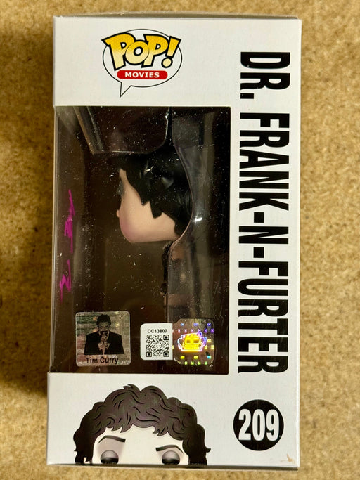 Tim Curry Signed Dr. Frank-N-Furter Rocky Horror Picture Show Funko Pop! #209 With JSA COA - for just $900! 