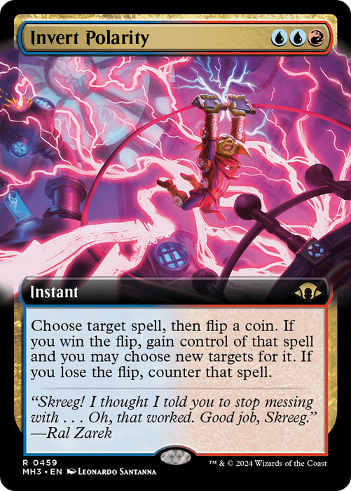 Invert Polarity (Extended Art) (MH3-459) - Modern Horizons 3: (Extended Art) - for just $0.31! 