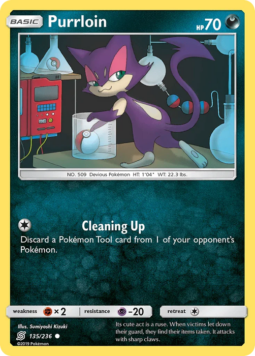 Purrloin (135/236) [Sun & Moon: Unified Minds] - for just $0.10! 