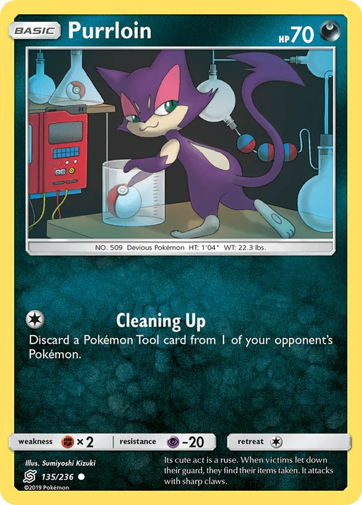 Purrloin (135/236) [Sun & Moon: Unified Minds] - for just $0.10! 