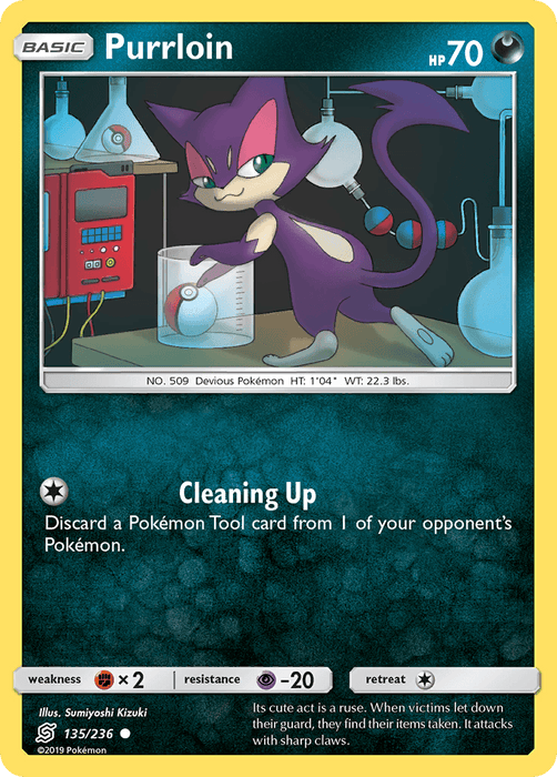 Purrloin (135/236) [Sun & Moon: Unified Minds] - for just $0.10! 