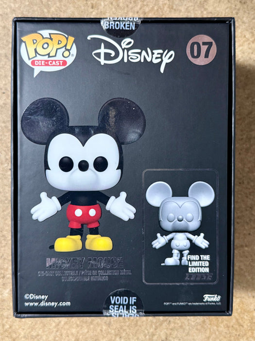 Funko Pop! Die-Cast Mickey Mouse #07 Disney Funko Shop 2022 Exclusive - for just $20! 