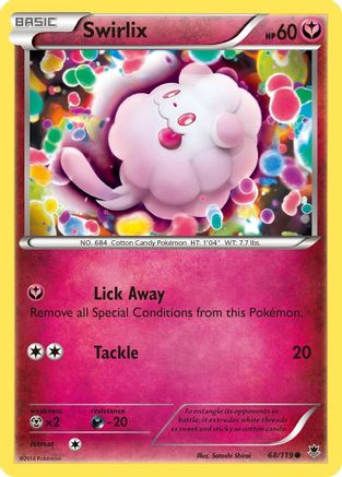 Swirlix 068/119 - XY  Phantom Forces - for just $0.19! 