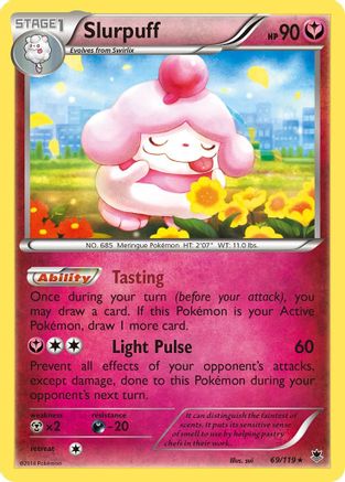 Slurpuff 069/119 - XY  Phantom Forces Holofoil - for just $0.61! 