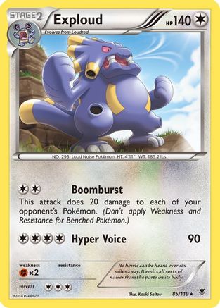 Exploud 085/119 - XY  Phantom Forces - for just $0.05! 