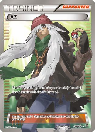 AZ (Full Art) 117/119 - XY  Phantom Forces Holofoil - for just $6.37! 
