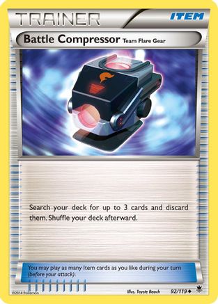 Battle Compressor 092/119 - XY  Phantom Forces - for just $1.33! 