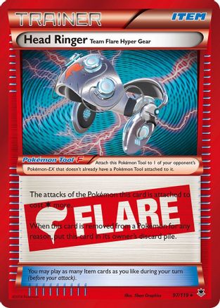 Head Ringer 097/119 - XY  Phantom Forces Holofoil - for just $0.60! 