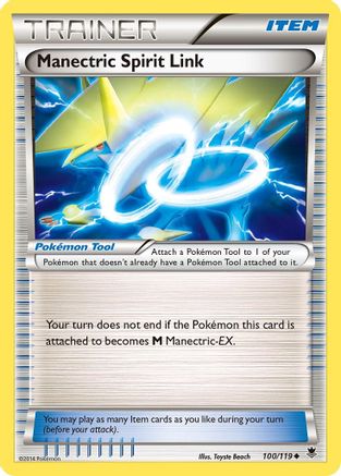 Manectric Spirit Link 100/119 - XY  Phantom Forces - for just $0.15! 