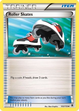 Roller Skates 103/119 - XY  Phantom Forces Reverse Holofoil - for just $0.18! 